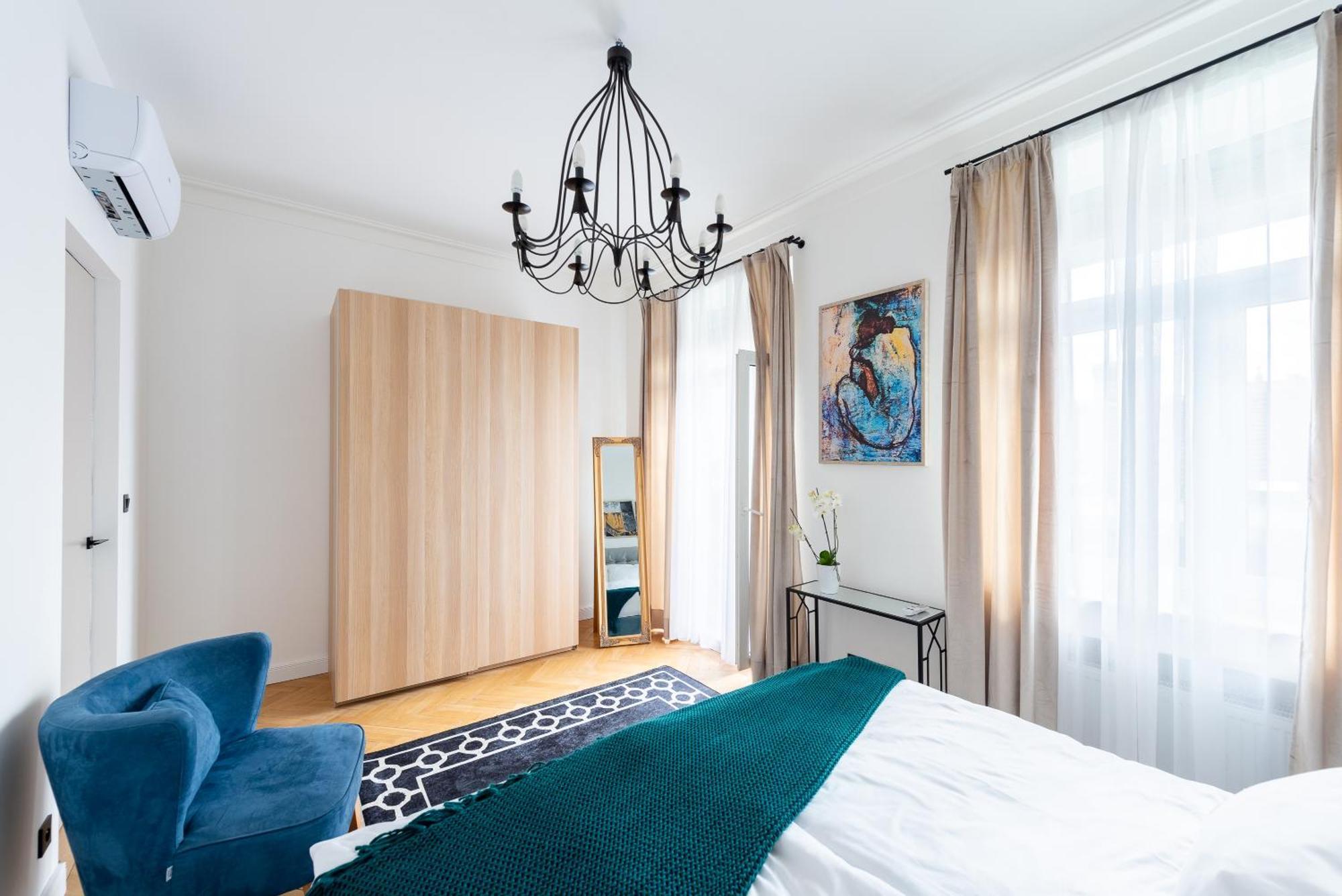 Luxury Apartment With A Balcony And A Terrace Prag Eksteriør billede